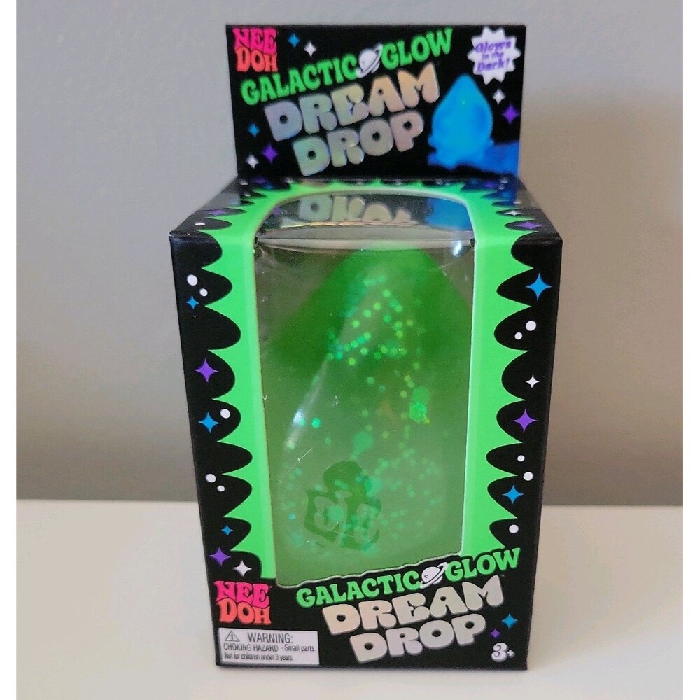 Needoh Galactic Glow Dream Drop Green Extremely RARE Authentic